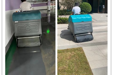 工业级清洁神器：这款洗地车如何让万平场景清洁轻松无忧